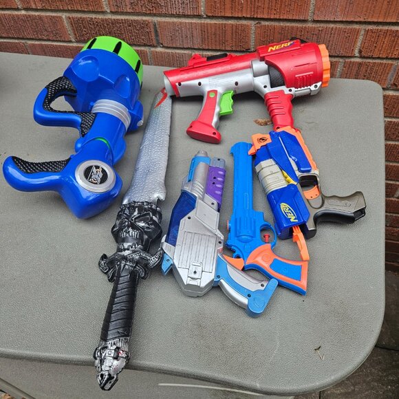 Blasters and Sword - Picture 2 of 2